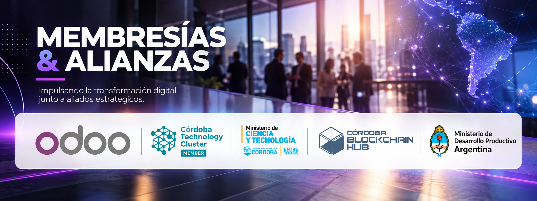 Membresías y alianzas estratégicas de GiGa Global